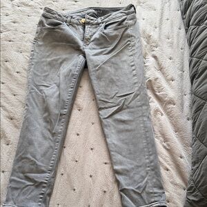 American Eagle Outfitters Gray Cropped Pants